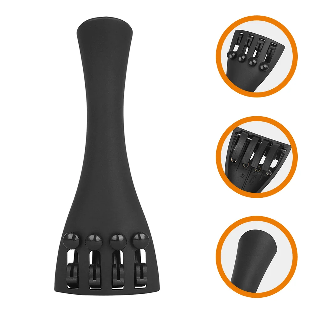 

Violin Accessories Musical Instrument Tuner Bridge Tailpiece Carbon Fiber Supplies