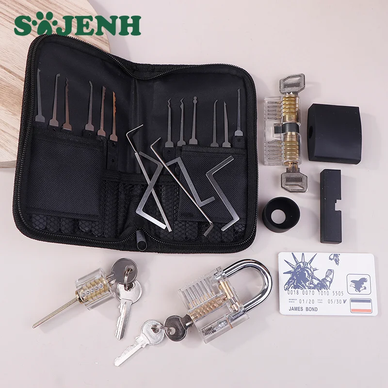Locksmith Tools Locksmith Extractor Tools Lock Pick Tools Lock Pick Set Lock Repair Tool 31 Pcs/set Lock Repair Kit Bad Key Auto Extractor Removal Hook 5 In 1 Lock Picking Practice Hand Tools Lock Opening Tool Set