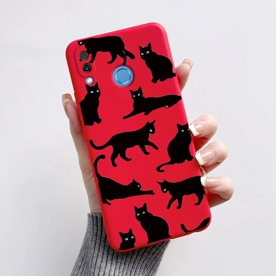 Cute Rabbit & Panda Painted Soft Silicon Cover for Huawei Honor Play 6.3