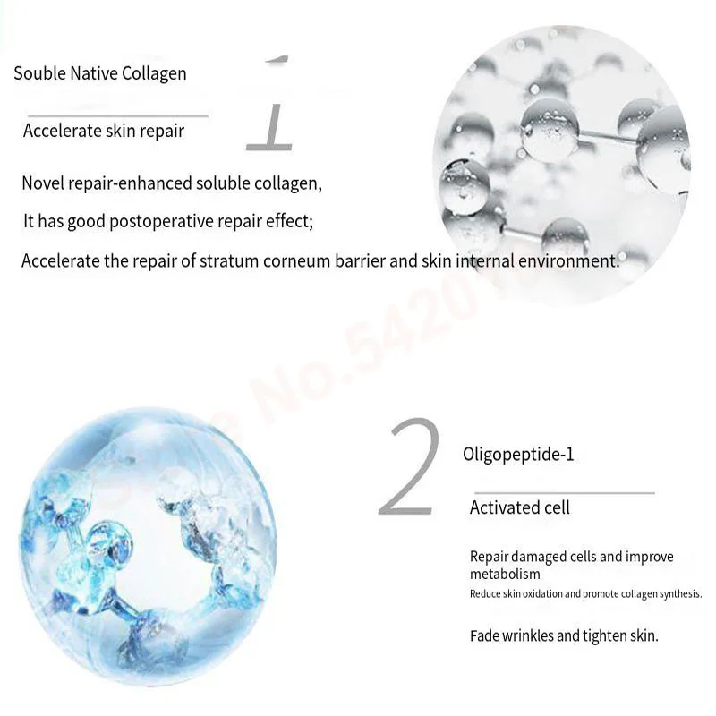 Oligopeptide Repairing Face Serum Facial Anti-Wrinkle Anti-Aging Firming Whitening Acne Treatment Lift Korean Skin Care Products 4