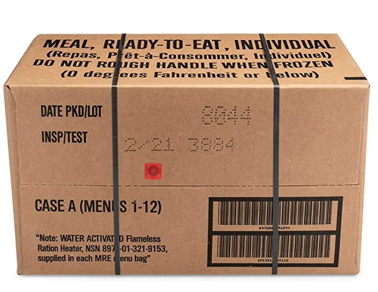 Military MRE Meal Case 3