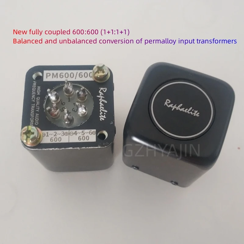 

Новый полностью связанный 600:600 (1 + 1:1 + 1) входной трансформатор permalloy, сбалансированное небалансированное преобразование