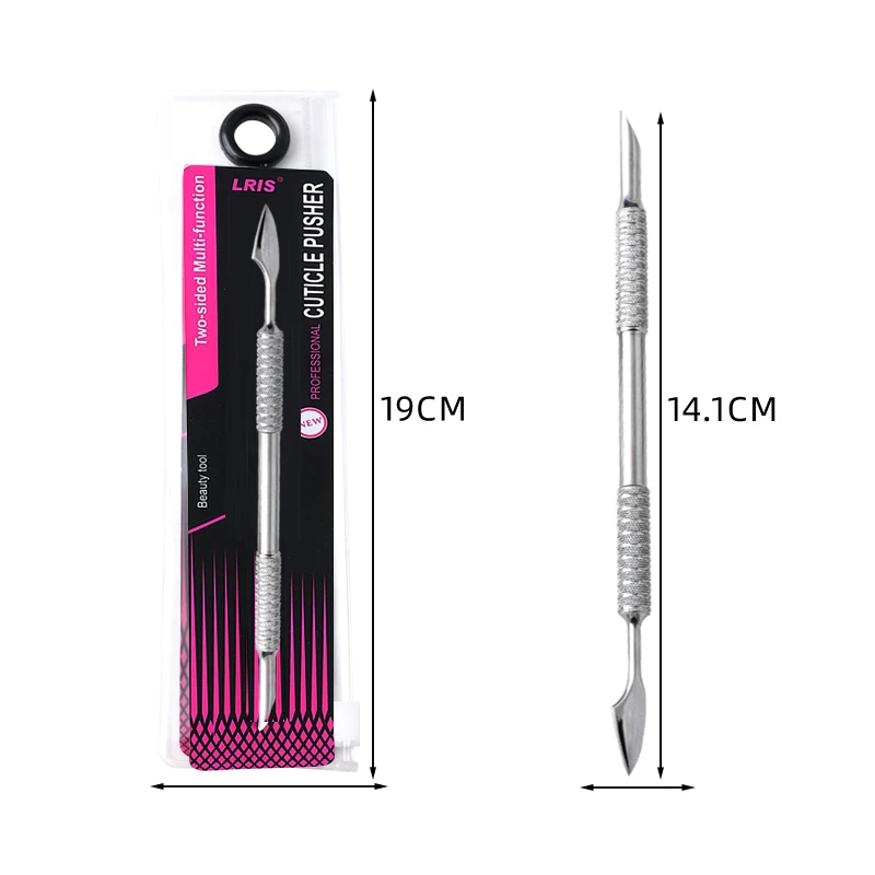 Hook Type Cuticle Pusher Nail Polish Remover Gel Nail Polish Peeler Scraper Stainless Steel Clean Manicure Tool for Nail Art Best Sellers In Beauty & Health