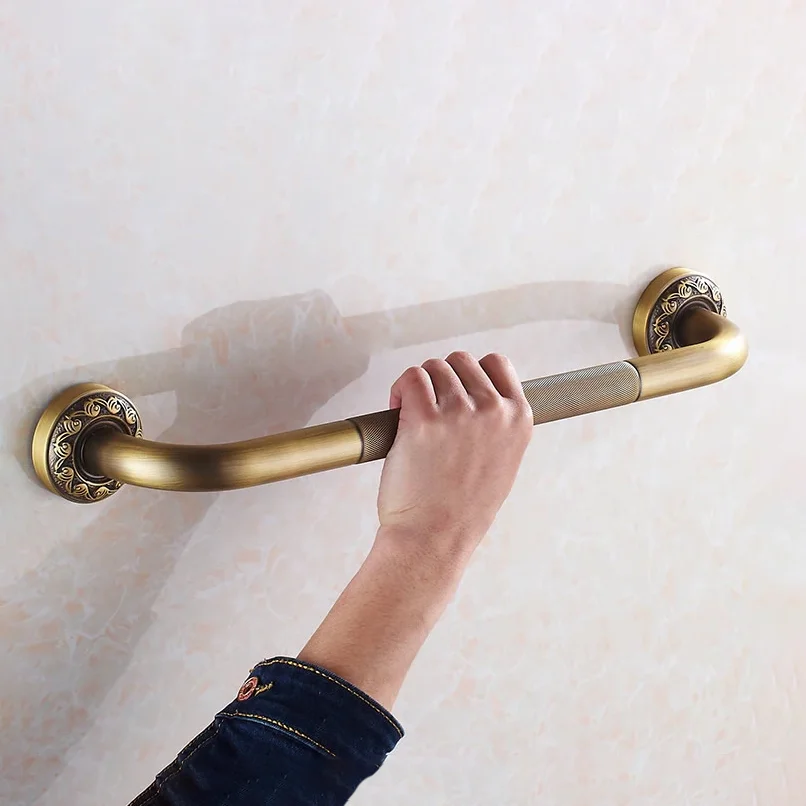 

Поручни для ванной комнаты из античной латуни, 52 см