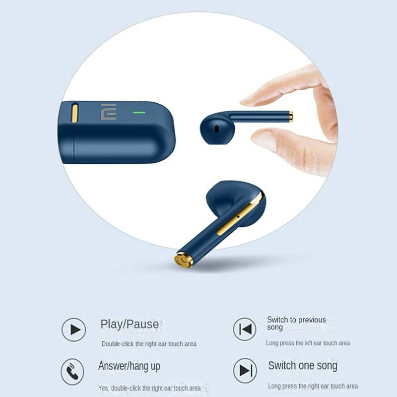 Xiaomi špunty oprávněný bezdrátový sluchátka hluk odvolání aktualizovat Bluetooth 5.3 náhlavní HD hudba sluchátka