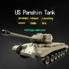 Henglong U.S.A. M26 Panshin 3838-1 Heavy Tank Remote Control Metal Tracked Vehicle Shooting and Smoking Military Model 1