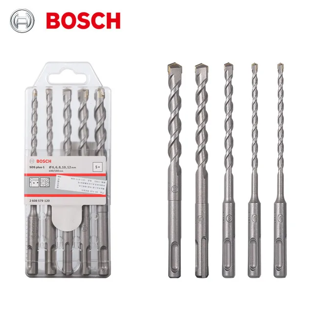 고품질의 Bosch-2608579120 콘크리트/벽돌 SDSplus 해머 드릴 비트 5 개 세트