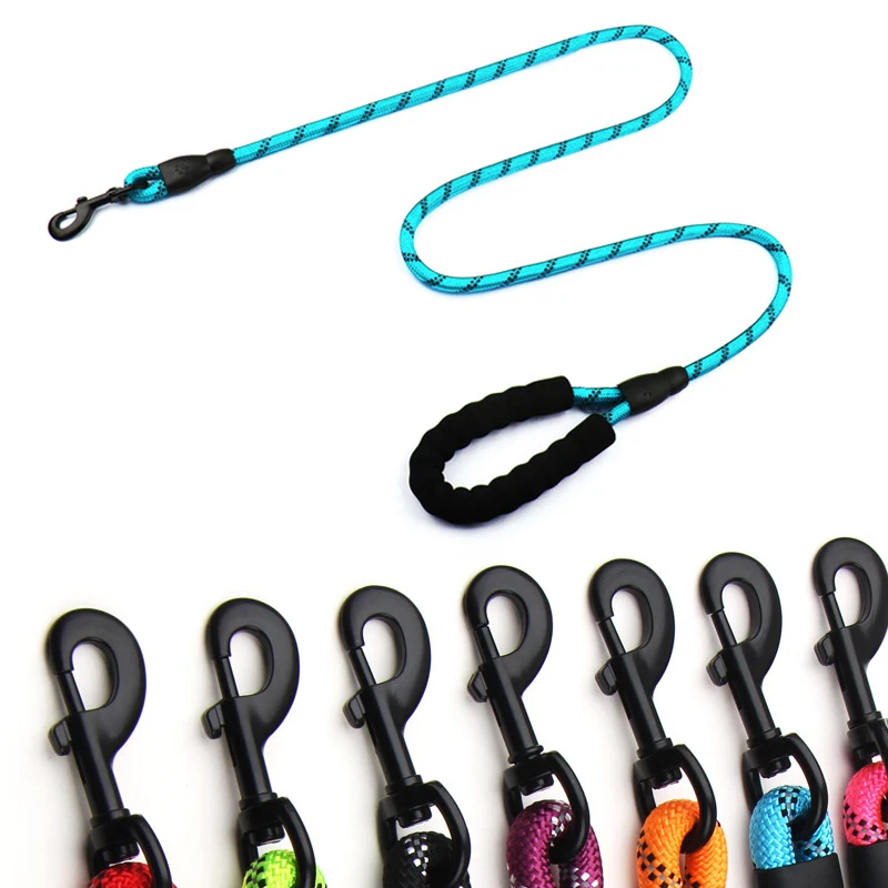 150cm Small Dog Leash with Soft Sponge Handle Reflective Lead Leashes