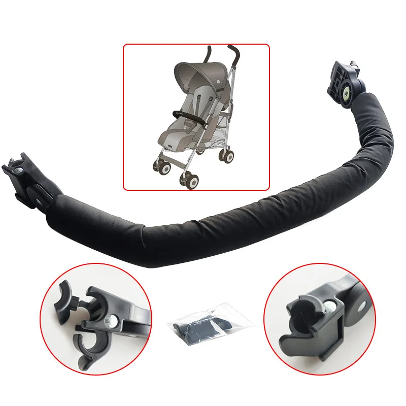 Stroller Bumper Bar Compatible Quest Volo Techno Xt Xlr Buggys Pram Armrest Handrail Safety Bar Baby Trolley Accessories baby stroller bumper bar handle bar armrest for babyzen yoyo baby yoya carriage pram buggy accessories adjustable