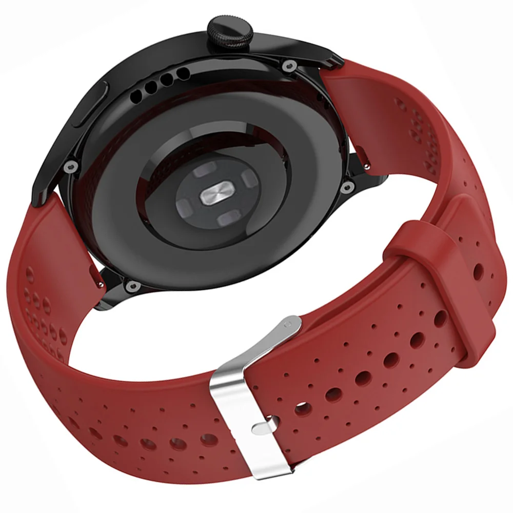 22mm Soft Silicone Sports Band Replacement Bracelet