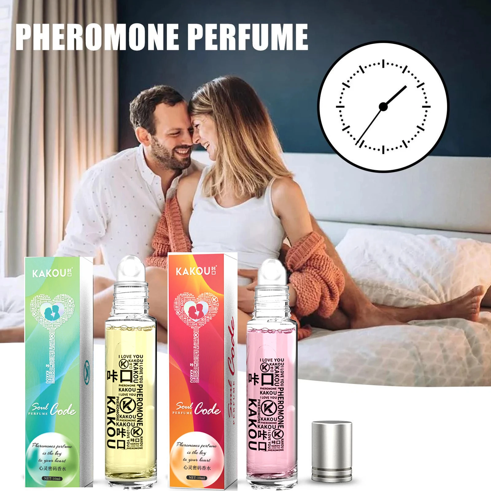 10Ml Roll-On Partner Intimo Profumo Erotico Profumo Di Feromone Stimolante Flirtare Profumo Uomo Donna Rapporto Sessuale Duraturo