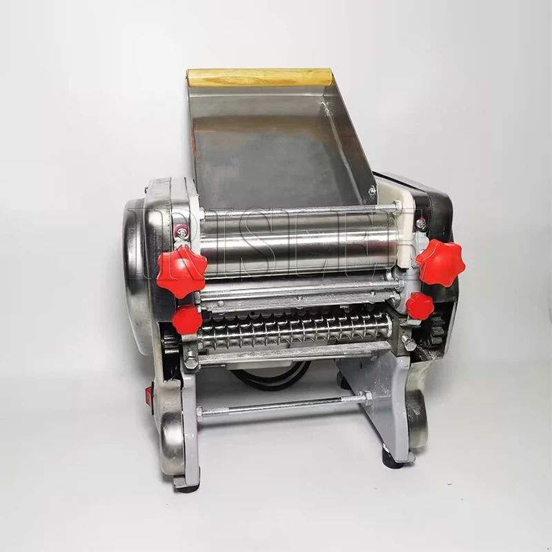Description Picture 4 of item550W 110V 220V Automatic Commercial Electric Noodle Making Machine 20CM Roller Round Noodle Maker Machine