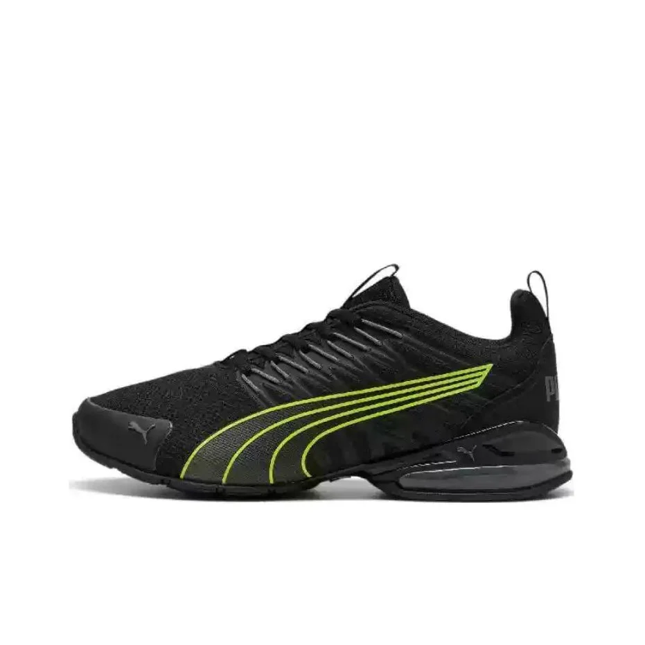 PUMA Voltaic Evo Scarpe da corsa basse antiscivolo resistenti all'usura unisex nere 379601-17