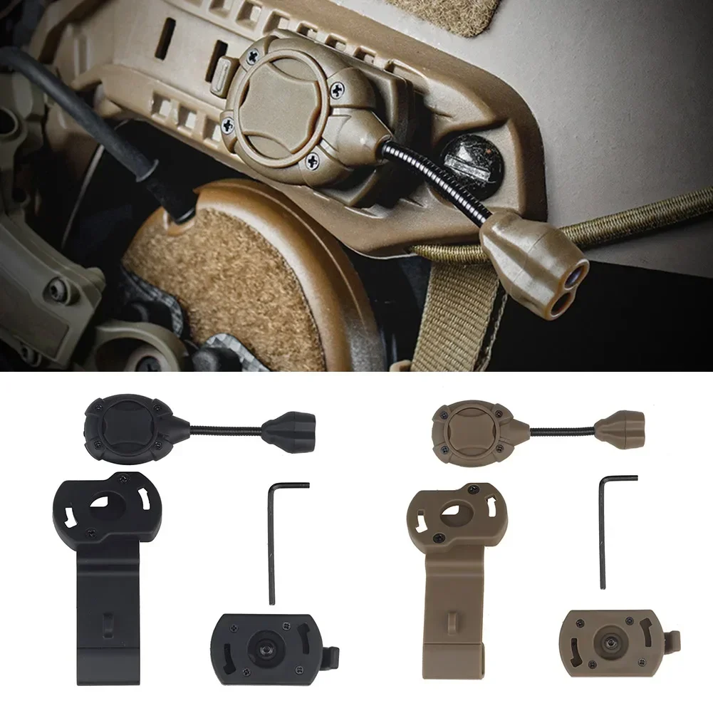 Tactical Helmet Light Nylon Airsoft Helmet Light Lamp Energy Saving Helmet Flashlight