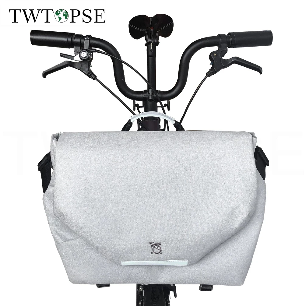 

TWTOPSE Bicycle Laptop Bag For Brompton 3SIXTY PIKES Folding Bike Cycling City Messenger 2.0 S Bag Fit 3 Holes DAHON Terns Bags