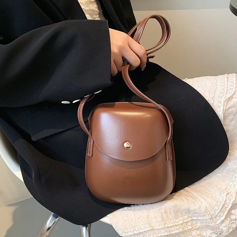 Mini PU Leather Crossbody Bags for Women 2023 Summer Simple