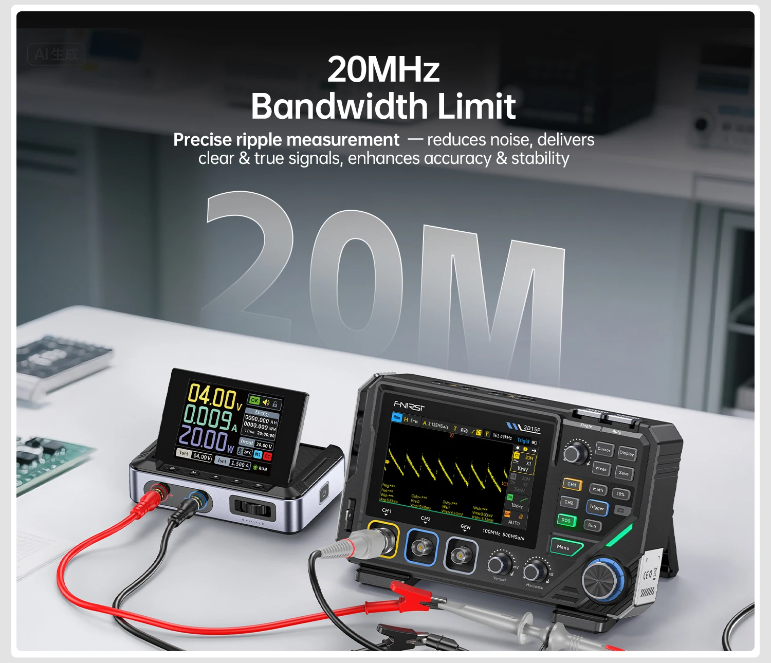 2D15P 3-in-1 Touch Screen Repair Device: 2-Channel, 100MHz,for home appliance or