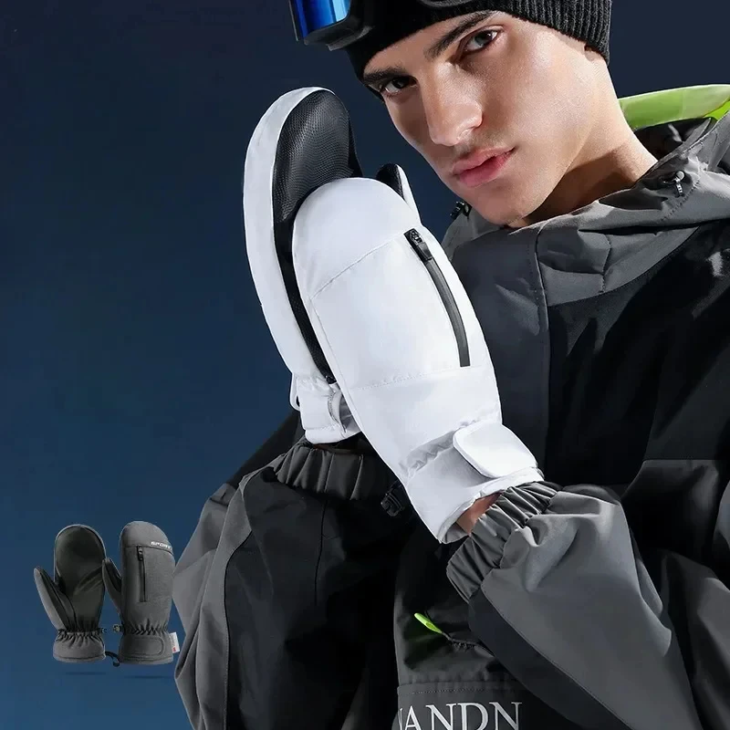Professional Winter Ski Gloves Men Women Ski Snowboard Gloves Waterproof Keep Warm Windproof 3M Snowboard Glove Sport Protective