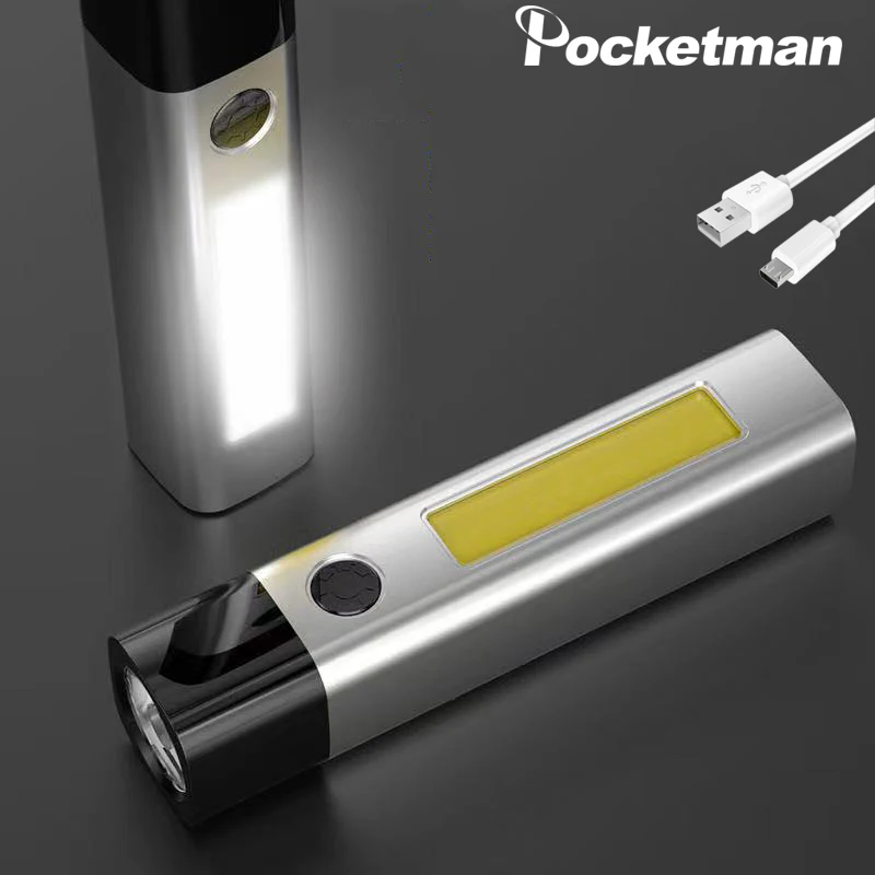 

Мини-вспышка с зарядкой по USB, с бокосветильник светом