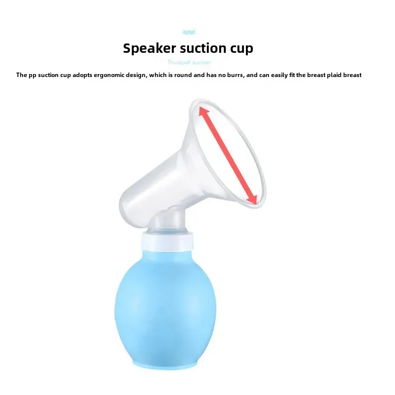 Manual Breast Pump High Suction Power Nursing Bra For Pregnant Women Single Side Milk Extractor China Mainland Origin