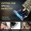 Vintage T9 Electric Hair Cutting Machine Professional Barber LCD Display HairTrimmer For Men Clipper Shaver Beard Lighter 6
