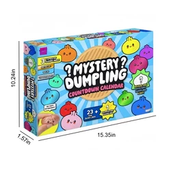 Colorful Dumpling Squishy Stress Toy - Sensory Fidget Fun Gift (MULTI)