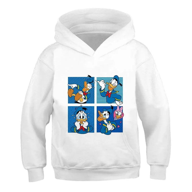 thumbnail image 1 of Jerseys de animación para niños grandes, chaqueta, suéter, ropa para niños, Sudadera con capucha, estampado del Pato Donald Disney, ropa para niñas, sudadera, 1 of 4