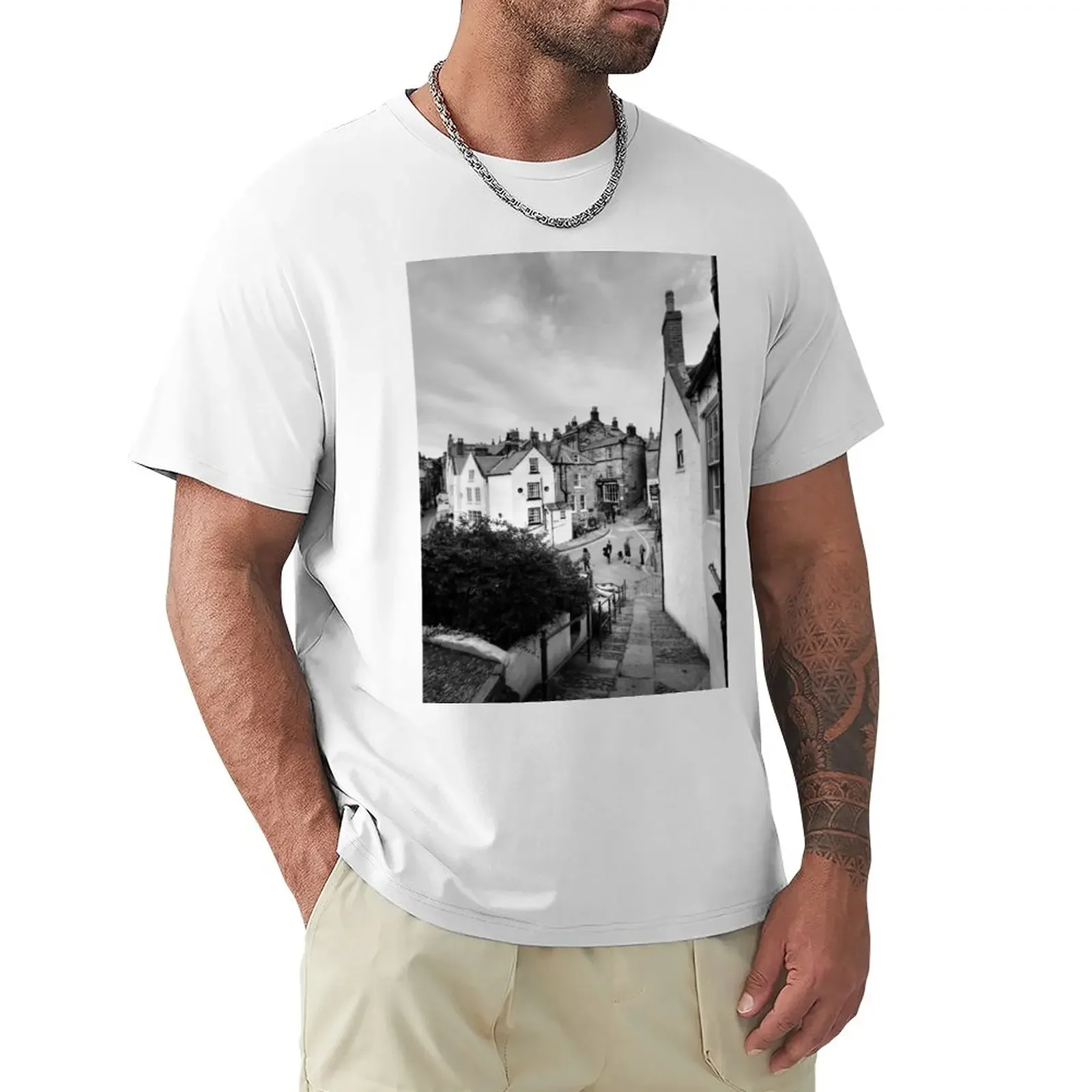 Robin Caps Bay T-Shirt Oversize Taglie Forti Camicia Da Allenamento Da Uomo