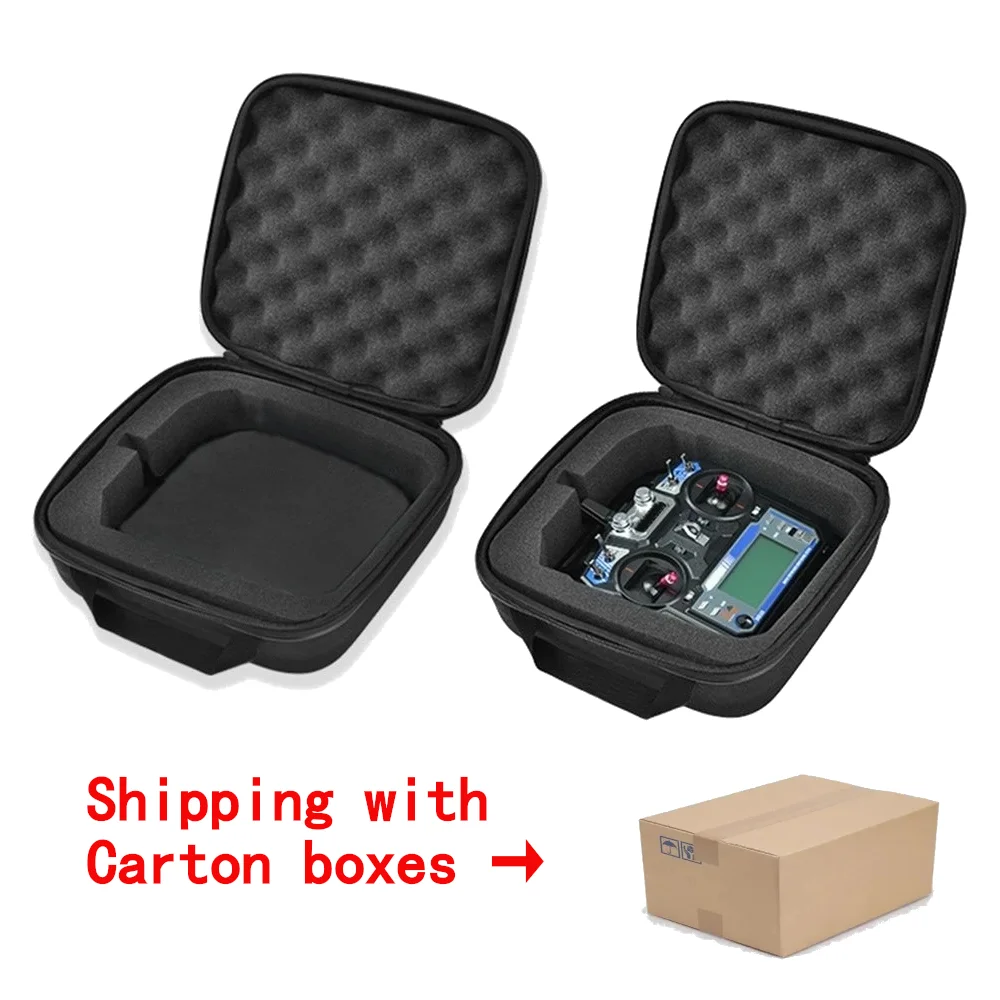 점퍼 T16 Pro T8SG FrSky X9D X7 AT9S AT10 Flysky i6 i6x i6s 용 270X260X120mm RC 원격 제어 송신기 가방 (판지 상자 포함)