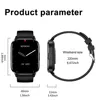 SENBONO AIR3 2024 New AMOLED Men Smart Watch Bluetooth Call 24H Health Tracker NFC Sport Smartwatch Men Women for IOS Android 6