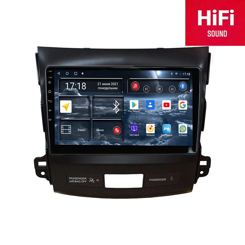 

Автомагнитола RedPower 75056 Hi-Fi для Mitsubishi Outlander (10.2005-09.2012), Peugeot 4007, Citroen C-Crosser