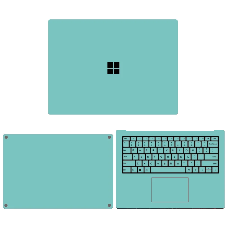 Adesivi Per Laptop Per Microsoft Surface Laptop 1/2/3/4 13.5 15 Anti-Polvere Full Skin Per Surface Laptop Studio 1964/ Go 1943