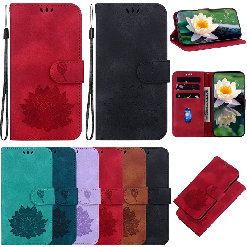 Magnetic Leather Flip Cover Wallet Phone Case