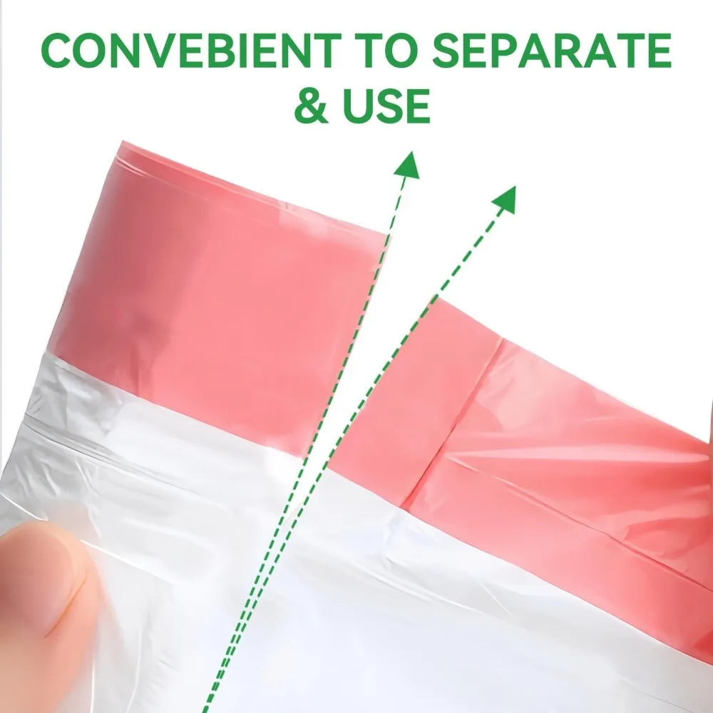 13-Gallon Drawstring Trash Bags – 28-Pack Unscented White 4