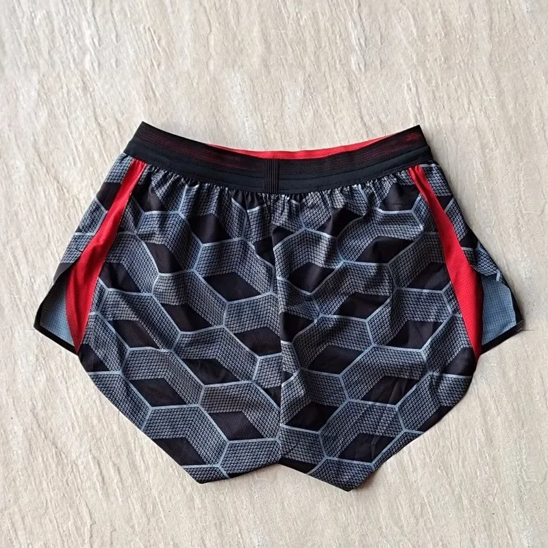 Kenya Men's Diamond League Marathon Short Shorts Tight Running Athletics Five-Quarter Length Customizable Available