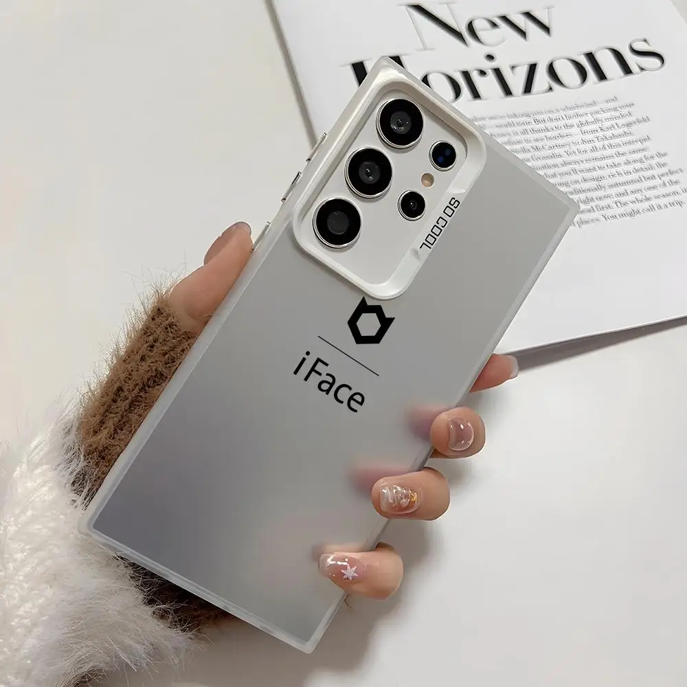 Shiny Shockproof TPU Phone Case - Cool iFace Design