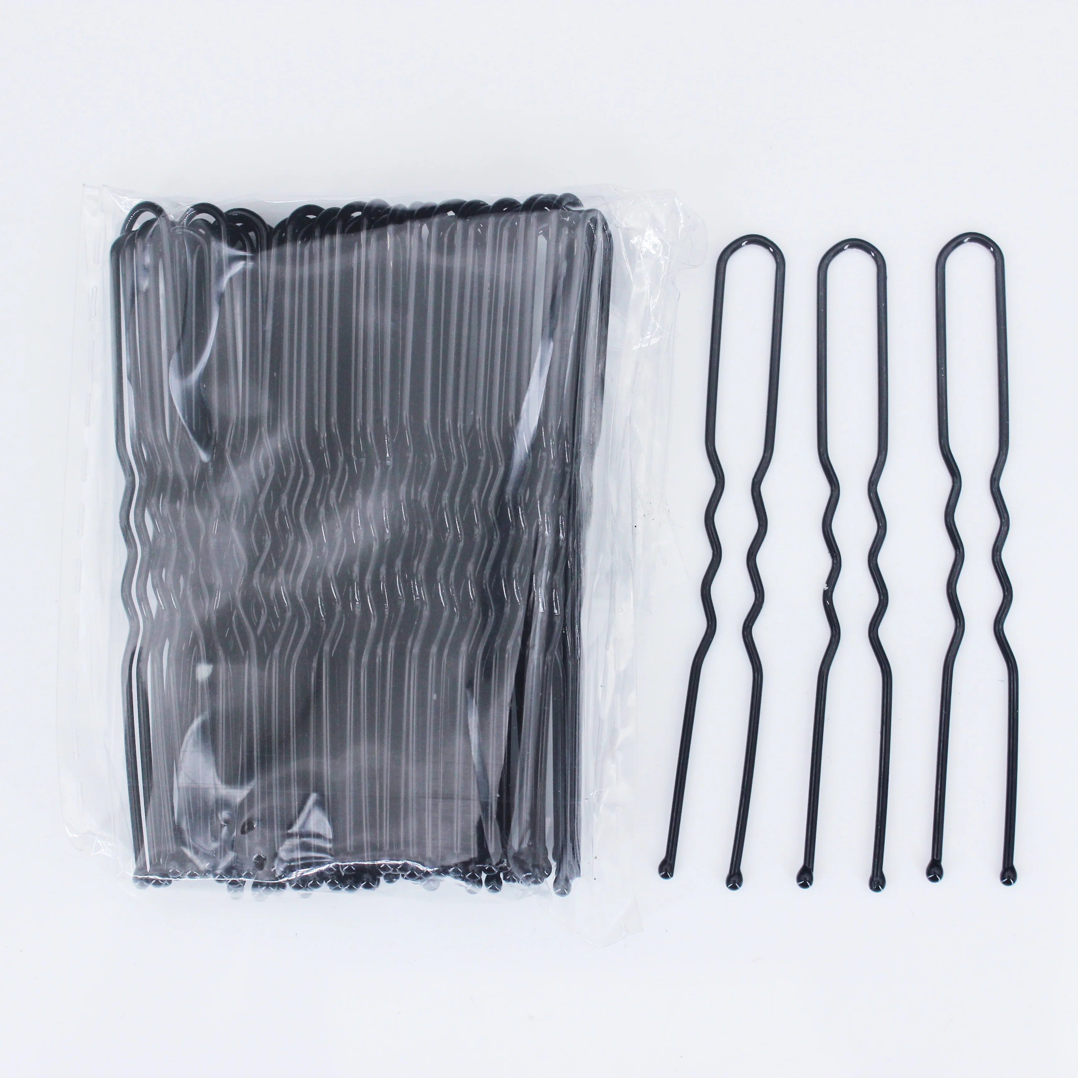 50pcs Black U 6cm