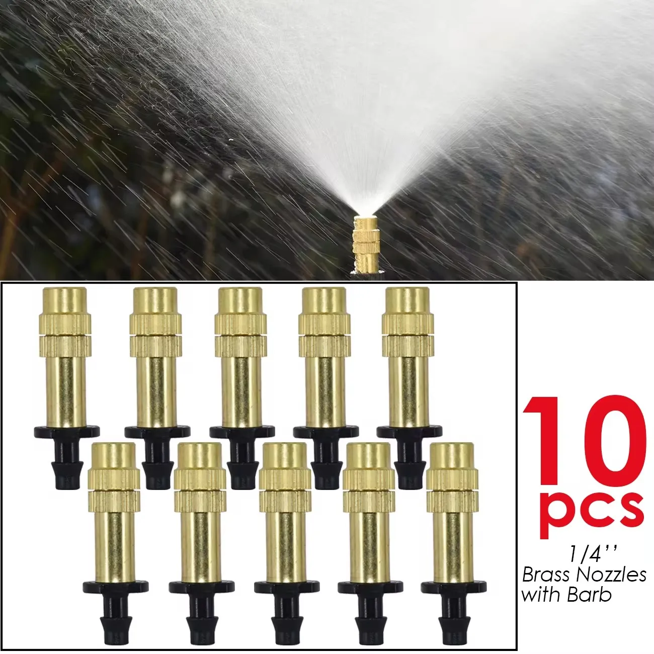 10PCS-Mist Nozzle-F