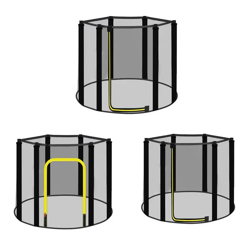 Trampoline Family Children Anti-drop 3.97/4.59/4.92 Feet Six-strokes Indoor Net Sports Toy Only Net