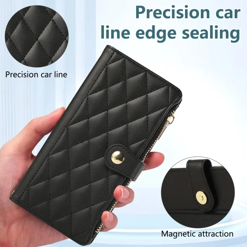 Sleek Crossbody Wallet Phone Case with Premium Design