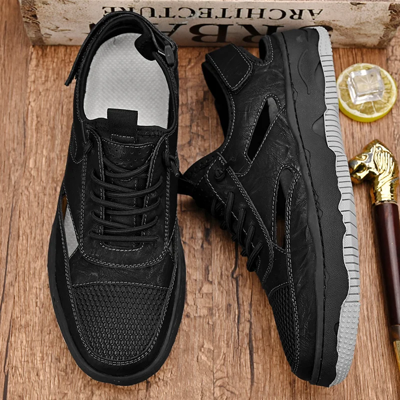 Herren Low Rise Trekking- und Wanderschuhe Outdoor Sport Sommer Sommer Herren Strandschuhe_voghion.com
