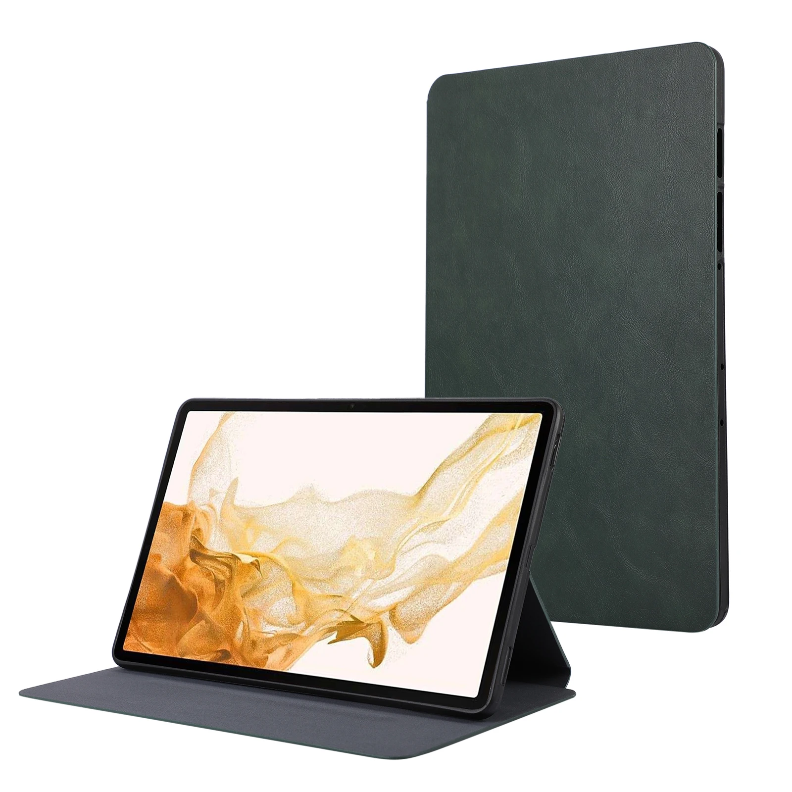Premium PU Leather Tablet Case Cover with Multi-Angle Viewing Stand and Auto Sleep/Wake Function