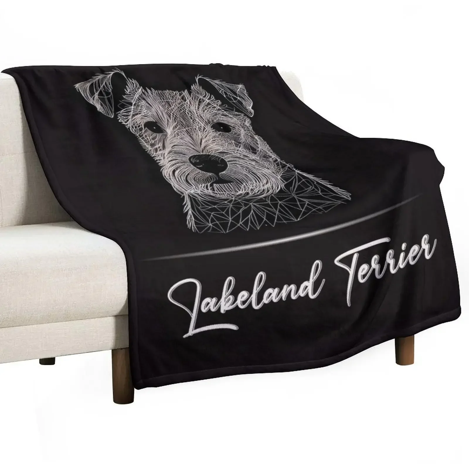 

Lakeland Terrier Portrait Throw Blanket Luxury for babies for winter for sofa Blankets