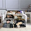 True Beauty Series Hwang in Youp Cha EunWoo Flannel Blanket Star Art Warm Throw Blanket for Bed Bedroom Sofa Picnic Blanket Gift 3