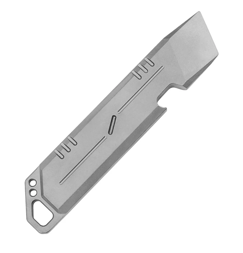 

Titanium Alloy EDC Pry Bar Multi Keychain Tool Mini Crowbar Multifunctional EDC Tool, Bottle Opener, Outdoor Emergency Tool