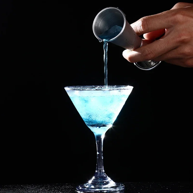 Stainless steel measuring jigger for home bar party accessories club Japanese design double spirit measuring cup