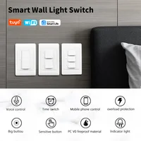 Tuya WiFi Push Smart Switch Button Wall Light Switches 1/2/3gang No Neutral Wire Required Switch Wireless Control Alexa Google - Image 5