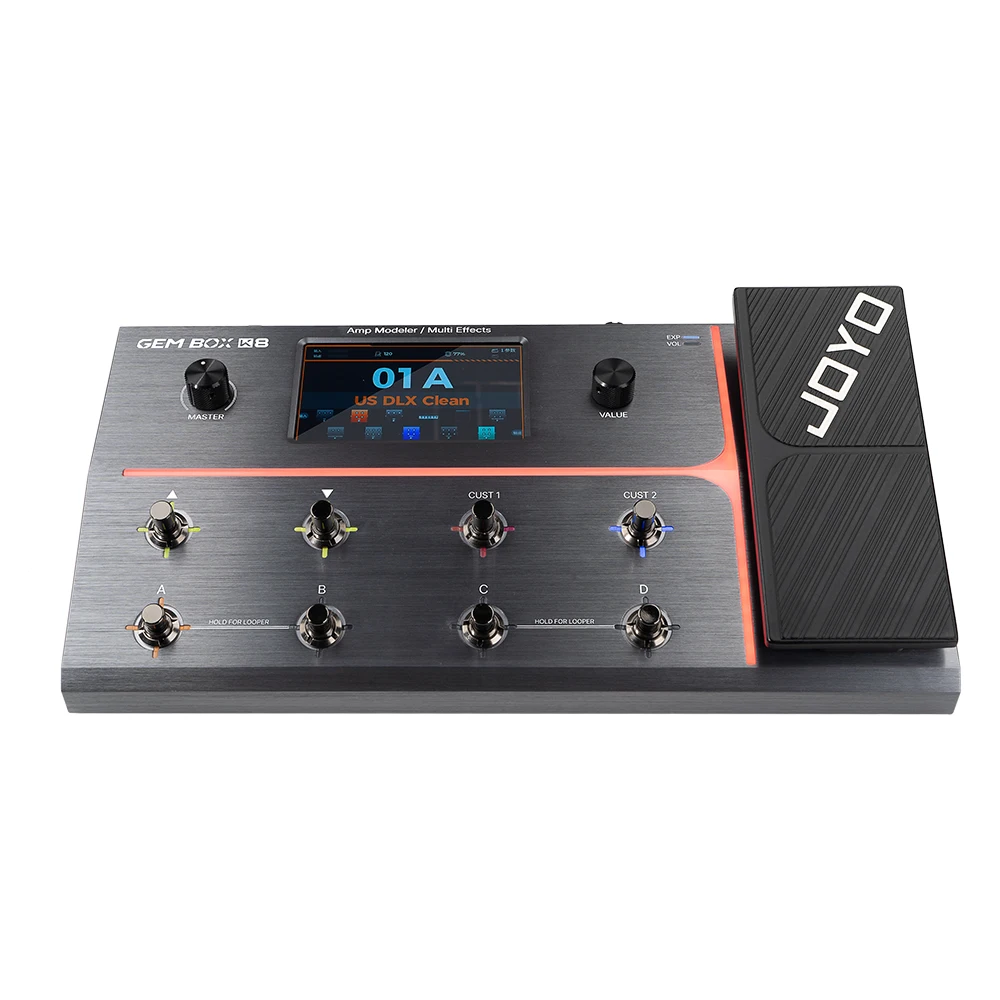 JOYO GEM BOX K8 Guitar Multi-Effects Processor Delay Reverb Effect