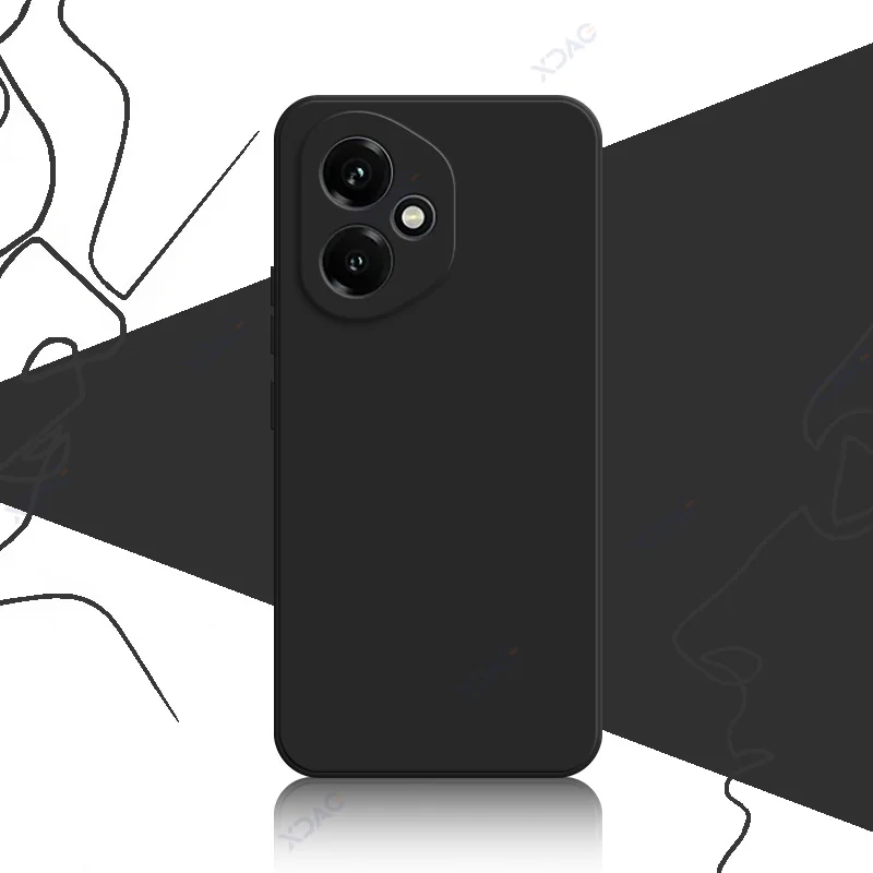 Premium Liquid Silicone Shockproof Phone Case - 360° Soft Protective Back Cover