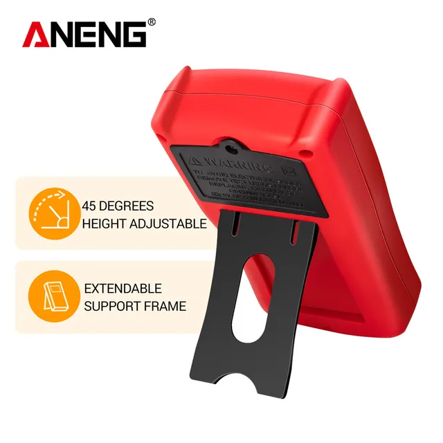 ANENG DM850 Digital Multimeter Automatic Professional 1999 Counts Auto AC/DC Votage Tester Ohm Current Ammeter Detector Tool 5